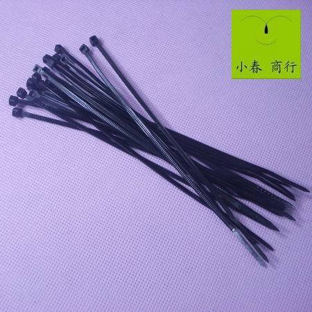 Black nylon cable tie 10 wire tube fixing repair parts Installation code table with bicycle strap