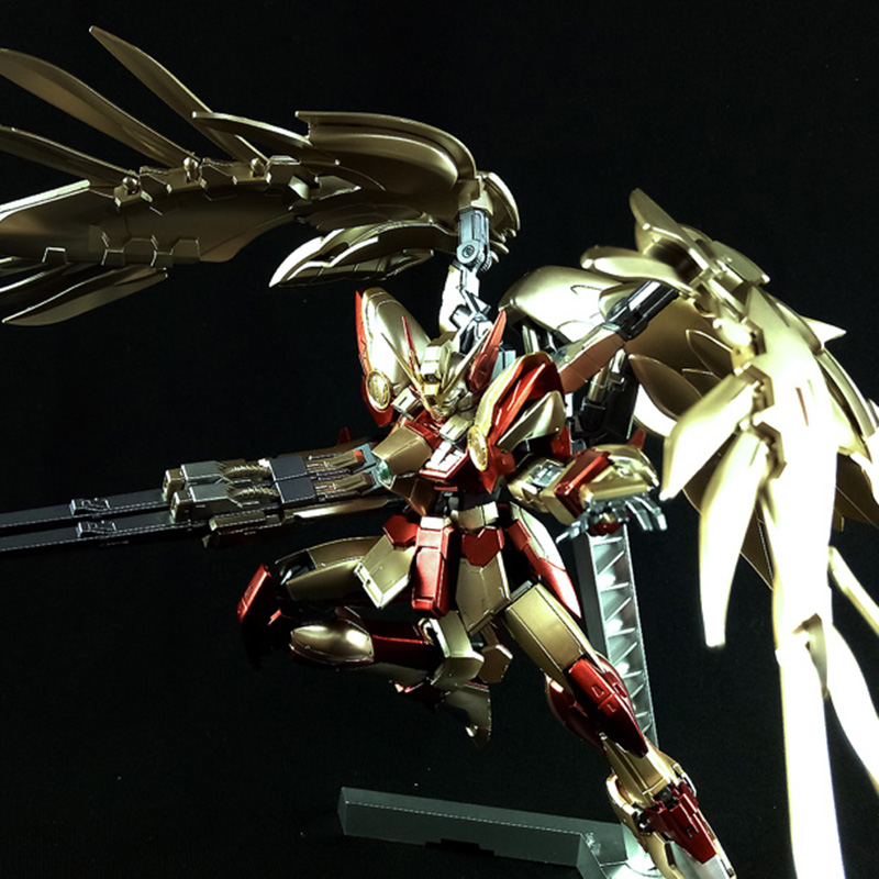 Tâm trạng ủ rũ Authentic Bandai Gundam model RG17 thiên thần cánh bay loại 0 cho đến lắp ráp hợp kim màu EW - Gundam / Mech Model / Robot / Transformers gundam hg giá rẻ