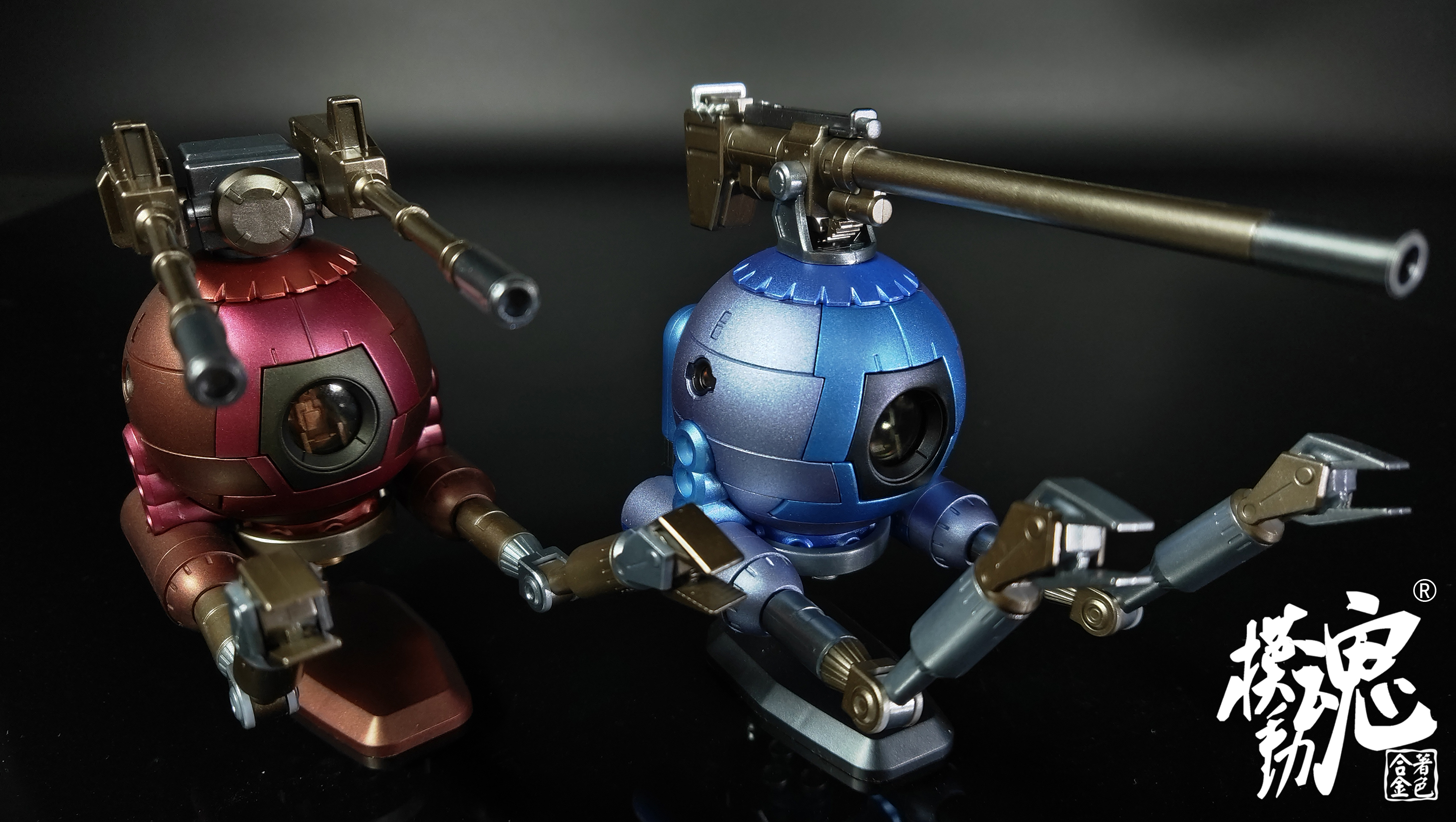Tinh thần khuôn hợp kim màu HGUC bóng sắt Bandai xác thực cho đến mô hình lắp ráp - Gundam / Mech Model / Robot / Transformers mô hình robot anime