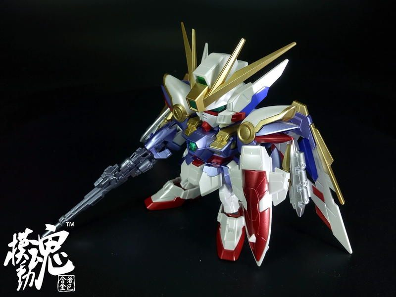 Linh hồn đúc Bandai SD cho đến mô hình BB366Wing Gundam bay cánh EW.Ver hợp kim màu - Gundam / Mech Model / Robot / Transformers