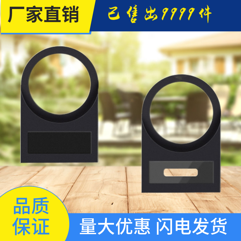 Button signs ID card sign plate button signage box aperture 22mm Buckle Type 100 only up
