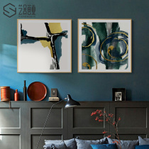 Art House Painting Industry Nordic Abstract Living Room Decoration Painting Modern Minima Restaurant Mural Bedroom Hanging Painting Crystal Porcelain Painting