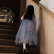 Halloween Aisha princess dress girls princess dress tutu girls dress childrens clothing Frozen skirt