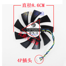Вентилятор охлаждения 全新dell/戴尔 gtx1060 oem版 pla09215b12h显卡散热风扇