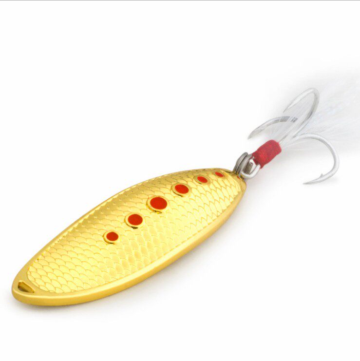 Giant Ocean Metal Sequin Lujah Bait Fake Bait Super Leech Evolution Version Afar with Mouth Teething Bass Bait-Taobao