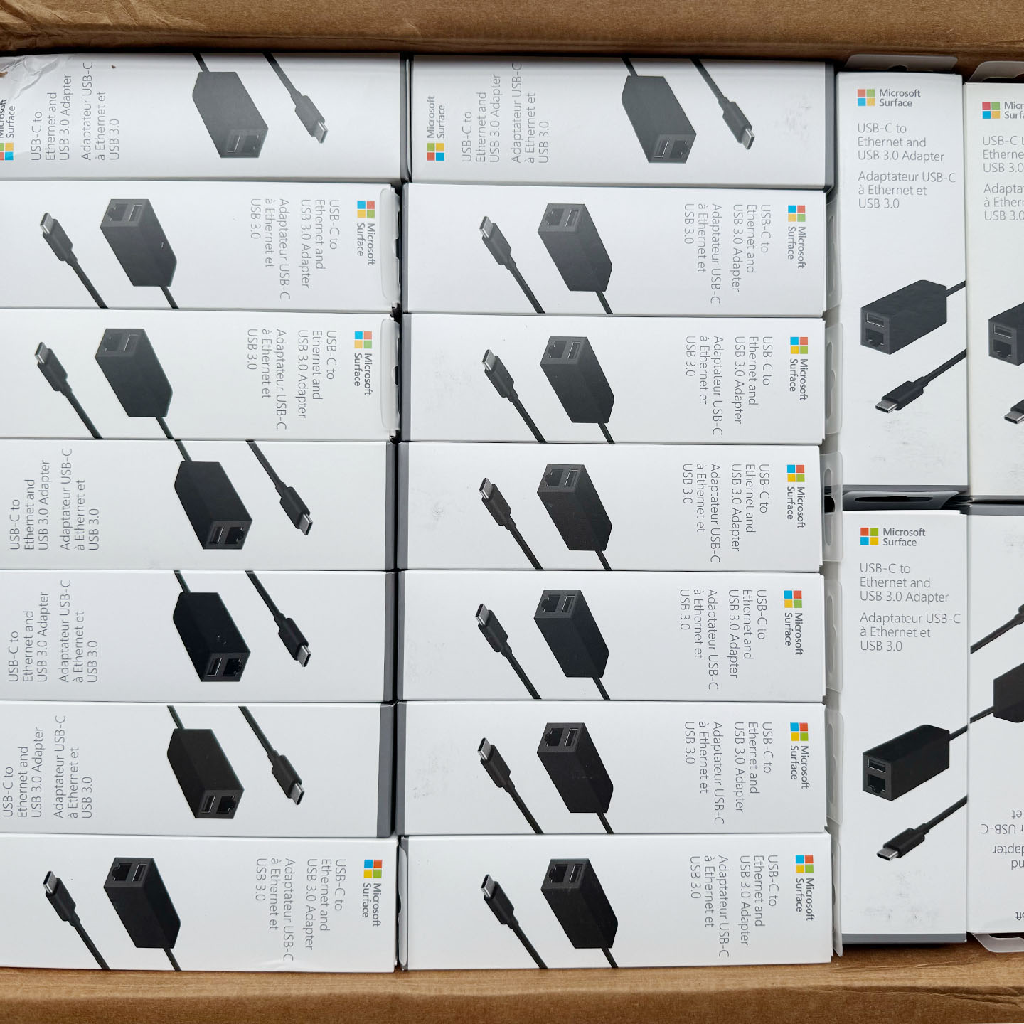 2025年9月新到货微软Microsoft Surface USB-C 转USB3.0端口 千M以太网适配器 USB-C TO USB 3.0 Ethernet Cable Adapters JWL-00006 1860