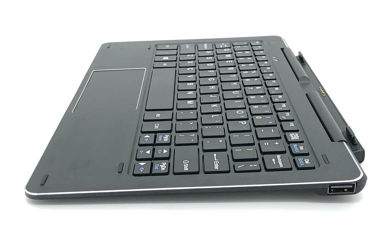 酷比魔方Cube iWork 10 Ultimate Pro 旗舰版 磁吸键盘 自带双USB拓展接口 Black Dock Magnetic Keyboard 原装120° 开合角度 自动休眠和唤醒