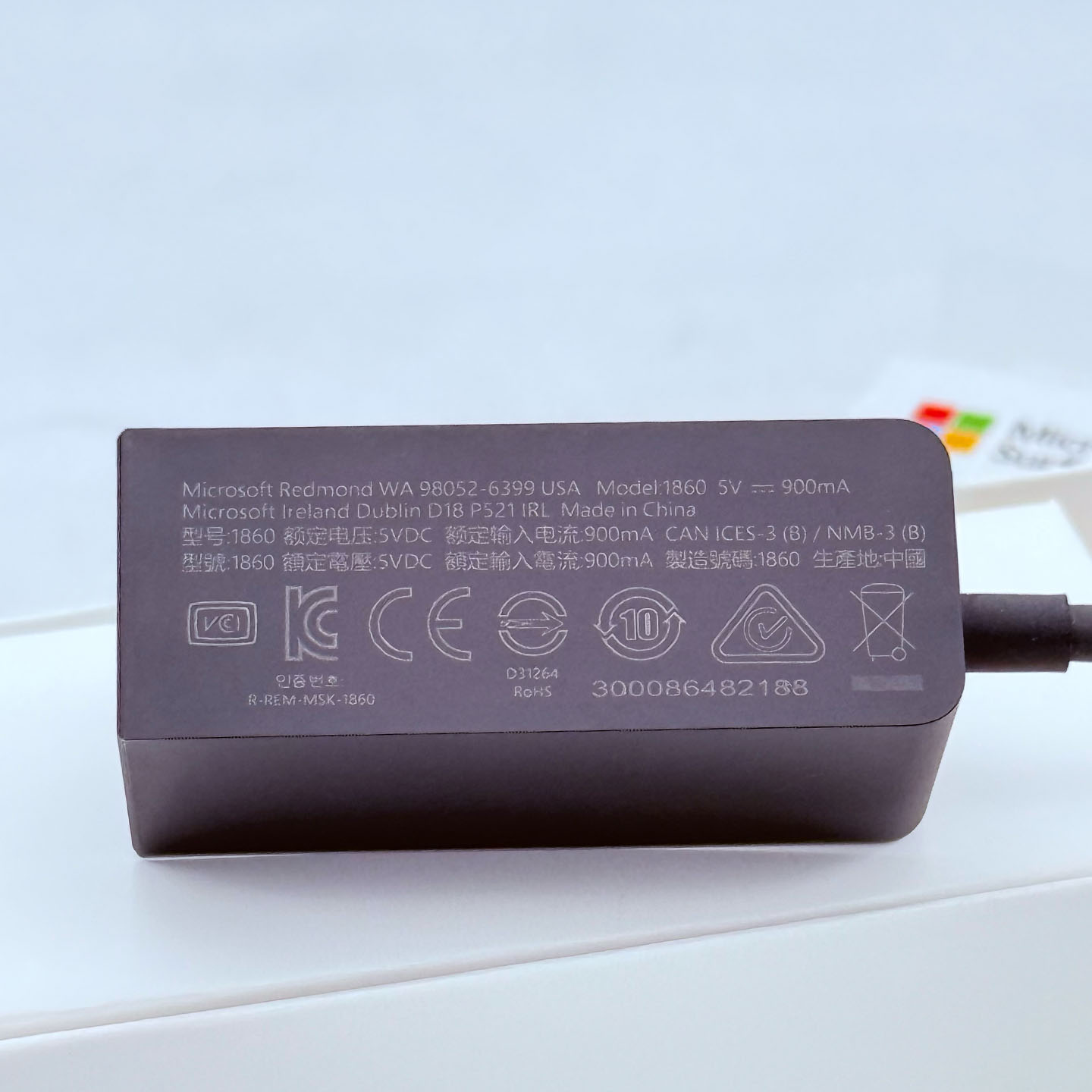 2025年9月新到货微软Microsoft Surface USB-C 转USB3.0端口 千M以太网适配器 USB-C TO USB 3.0 Ethernet Cable Adapters JWL-00006 1860