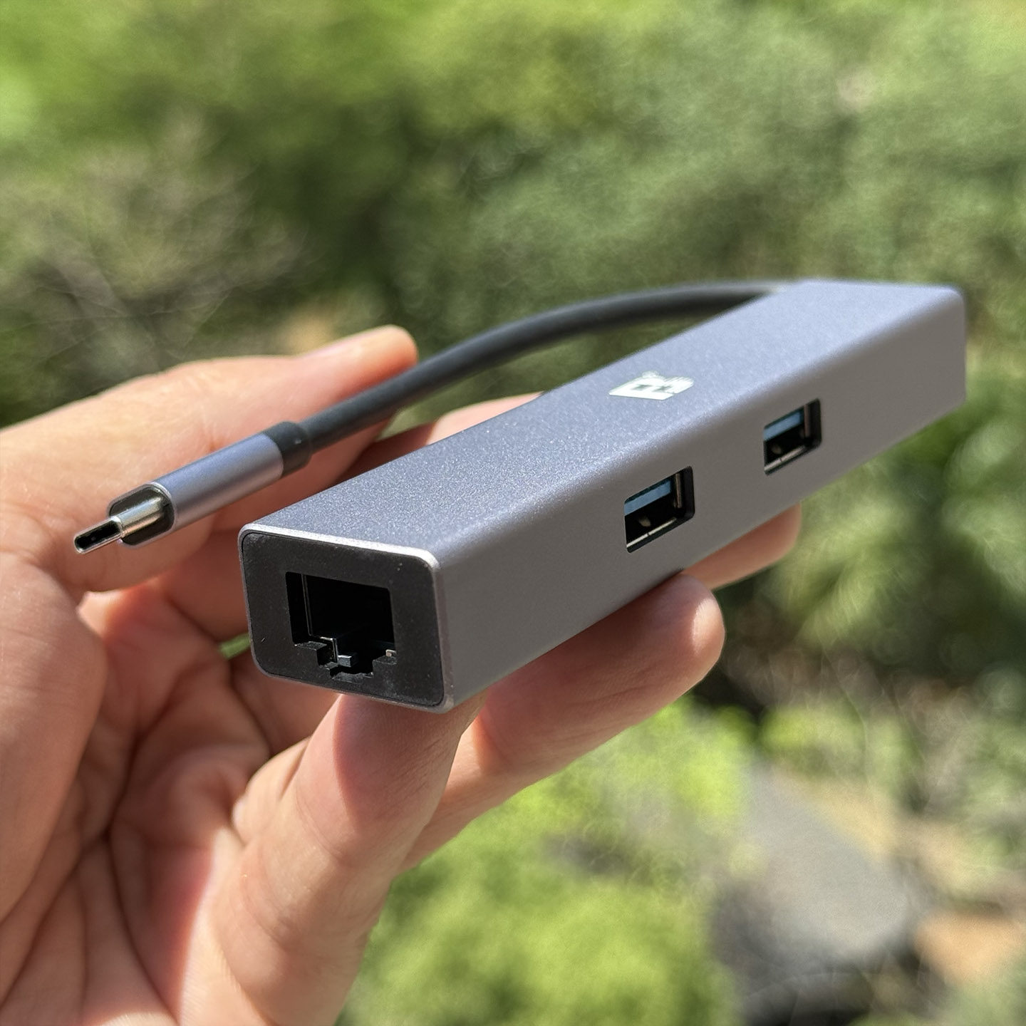 亚信AX88179A Type-C扩展坞千兆网口转换器 免驱适用苹果MacBook Pro/Air笔记本iPad华为手机平板连接电视4K投影USB3.0多功能分线器