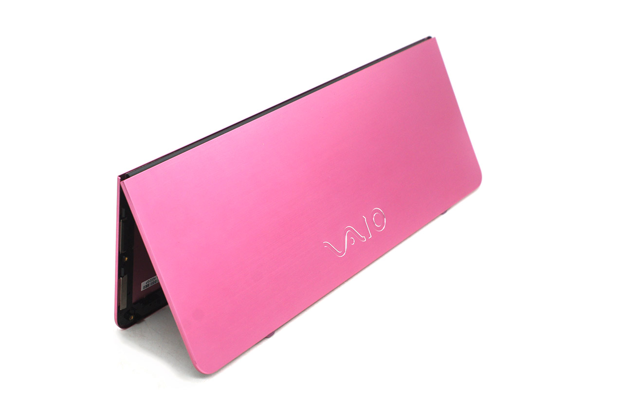 索尼变形本A壳 Sony Vaio SVF11N1C SVF11N1S LCD COVER 11寸 粉色 银色 304钢外壳面盖 025-1007-6753-a