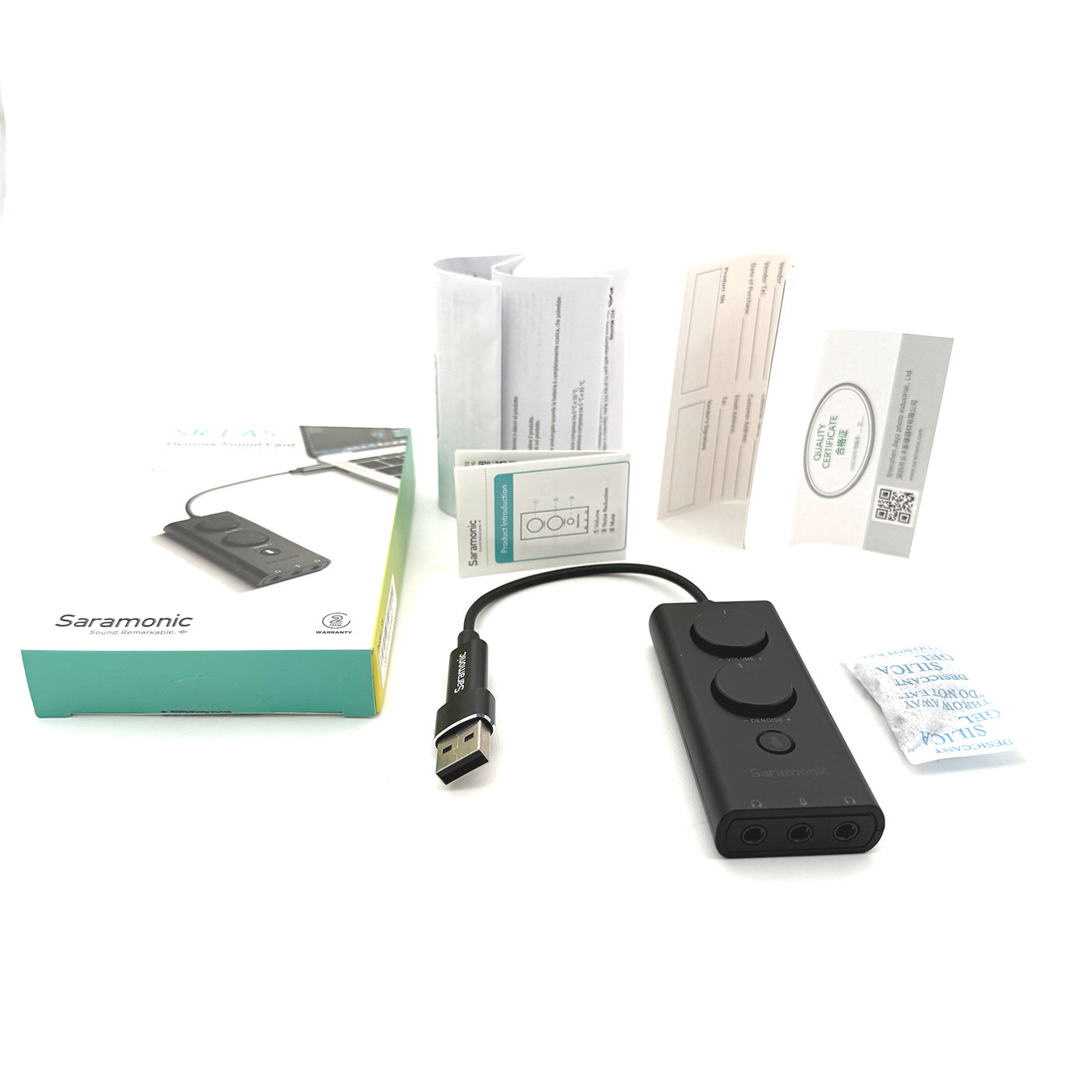 拆解报告：枫笛SR-EA5 USB 降噪声卡（Denoise Sound Card）支持电脑/手机  16bit/48kHz DAC 数字解码 Excellent Sound Experience Compatible with Compter iphone 16 17 pro