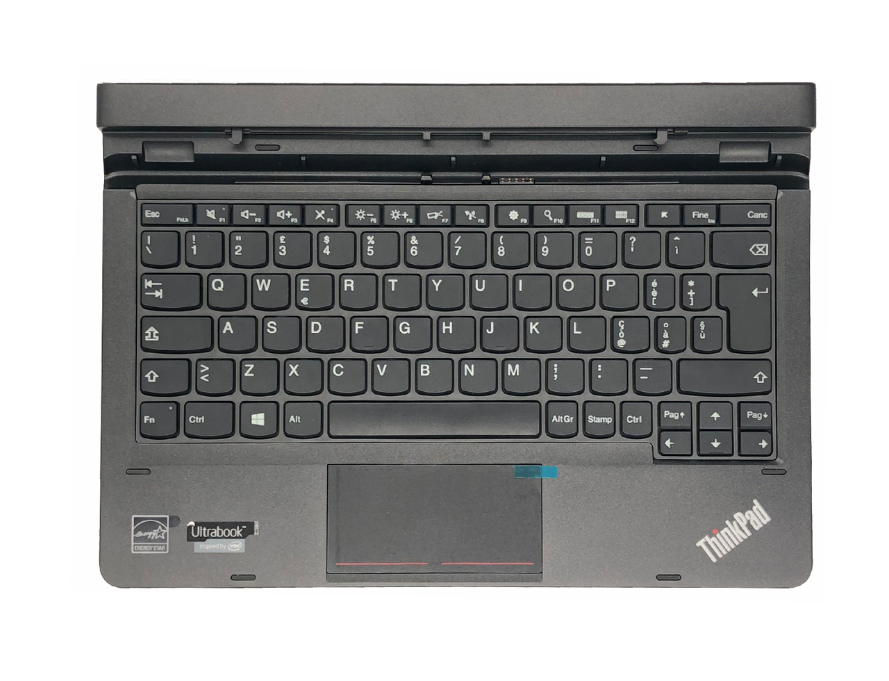 联想LENOVO ThinkPad Helix Ultrabook ltalian IT Keyboard 00HW417 底座 键盘 拆解