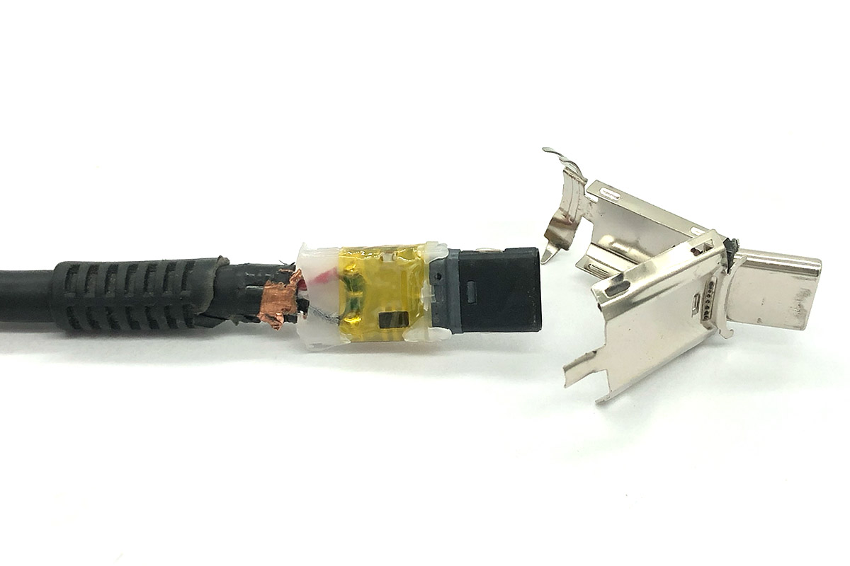 Legion联想拯救者135W快充type C转方口线 拆解 1.5米C135氮化镓原装充电线 USB-C to slim Fast Charger Cable 1.5M Black