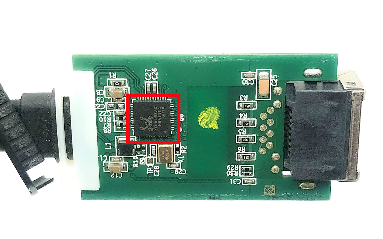 戴尔Dell 雷电口转以太网 Type-C转RJ45网卡口拆解报告 USB-C转有线千兆网卡1000M Adapter- USB-C to Ethernet (PXE Boot) RTL8153AD 096NP5 96NP5