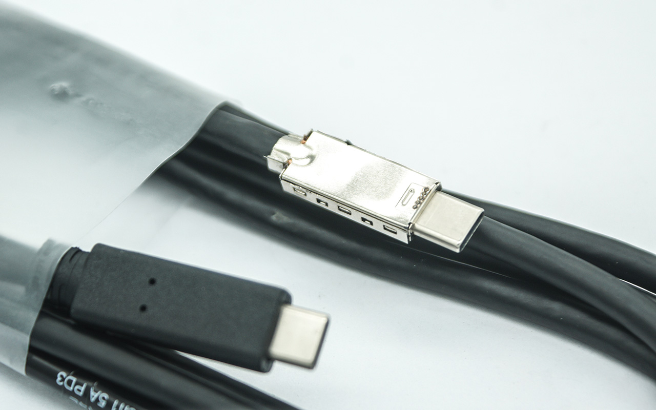 戴尔C2G雷电3 被动式20G双TYPE-C USB3.2 GEN2数据线Emarker芯片100W快充PD充电线4K60Hz显示器线 SSD硬盘盒高速传输线4WX57 USB Type C Cable (C to C) Gen 1 DP/N 9W8K8
