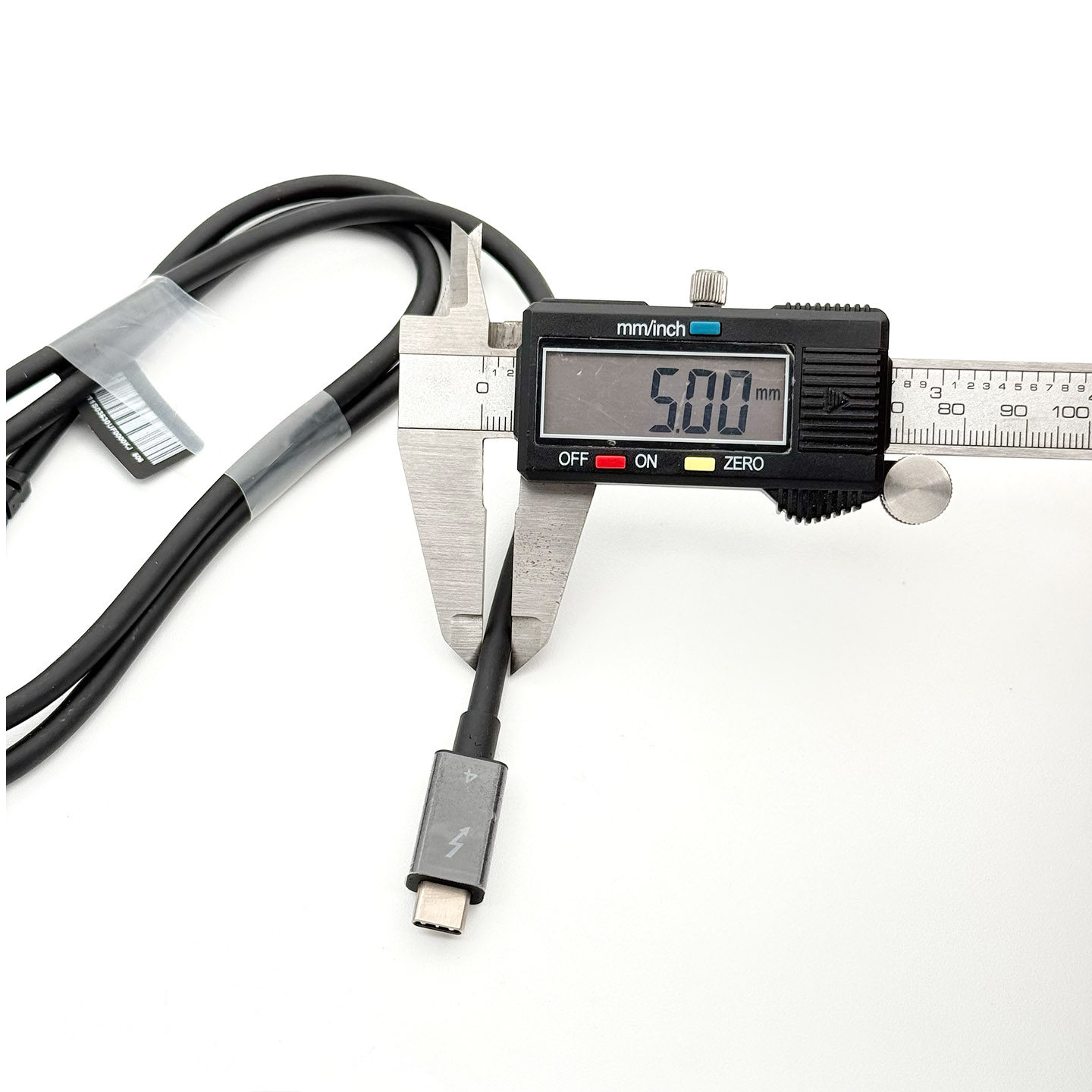 全新原装 ThinkPad Thunderbolt 4 Smart Dock Gen2 7500 Cable 雷电4数据线 PD3.1 快充线 FRU 5C11S03636 40G 240W兼容Macbook Pro iphone 16 17 pro max