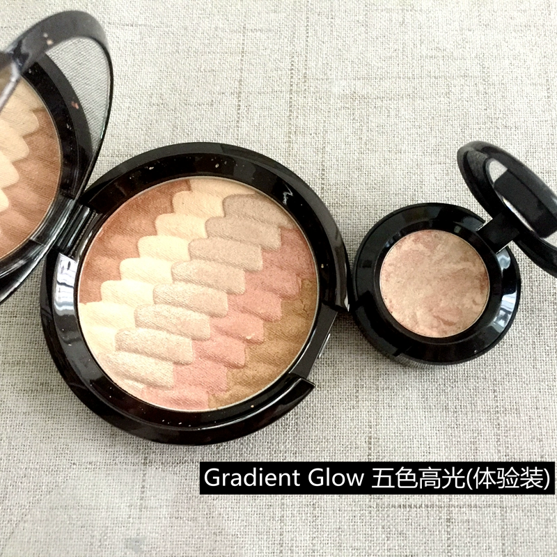 [Thử tấm ép] Becca nổi bật bột bong bóng sâm banh năm màu nổi bật highlight mắt