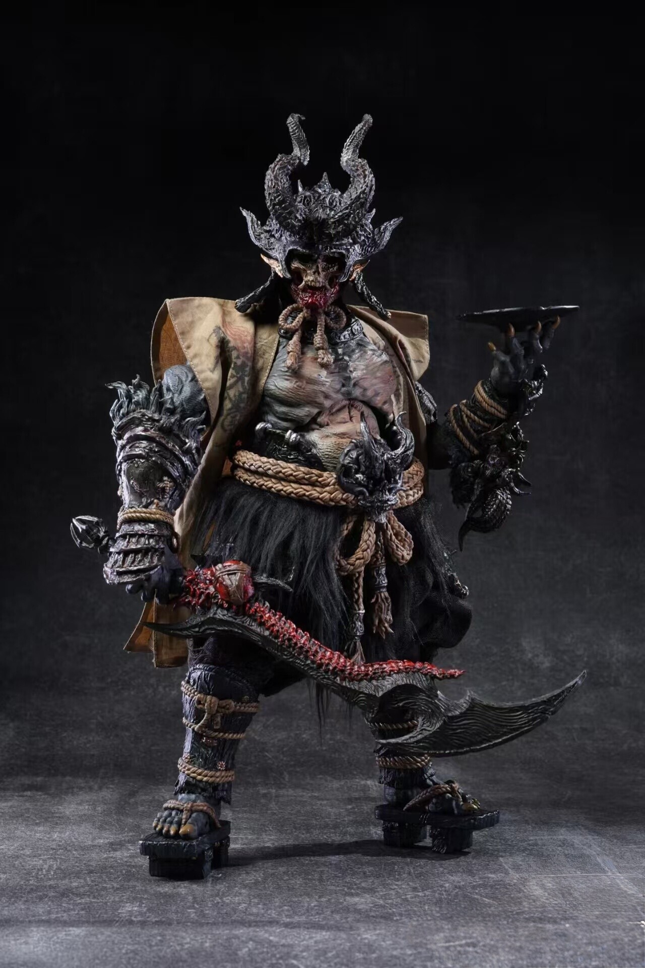 Maestro Union 1/12 Shuten Doji Shurado Action Figure Black Limited