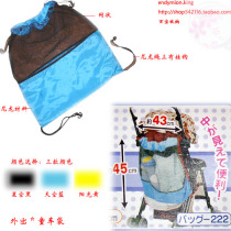 Crown * Korea DAISO baby car bag hanging bag stroller bag stroller bag car seat bag