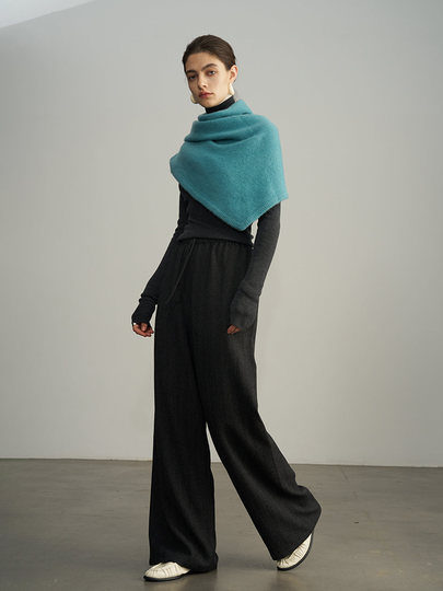 Anna Kengkeng Milk Candy Corner Herbalife Cashmere Large Shawl Neck Warmer Fashionable Versatile Elegant Warm Large Scarf