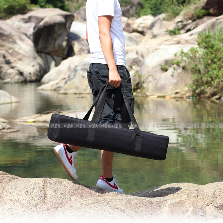 Multi-branch lamp holder bag large capacity umbrella light tripod bag folding bracket thickening storage bag direct sales