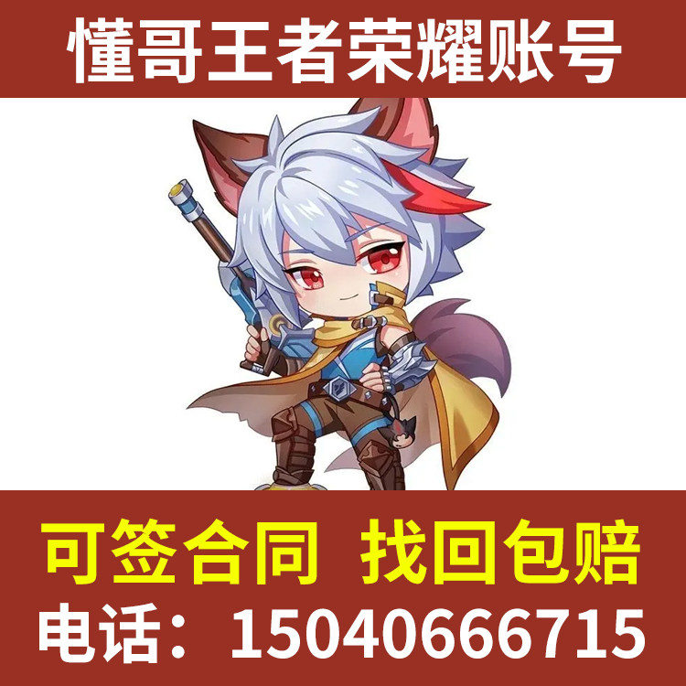 懂哥 王者账号研究所 永久包赔