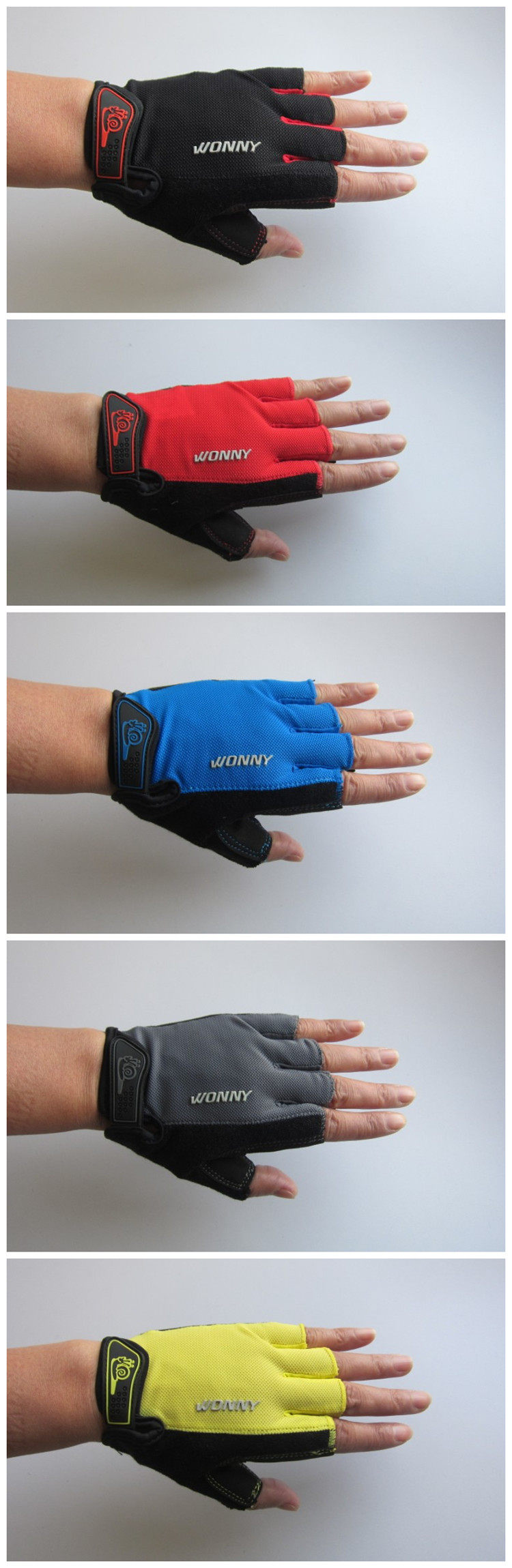 Gants de cyclisme mixte WONNY - Ref 2246192 Image 19