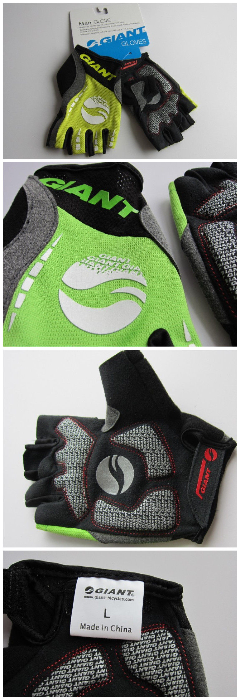 Gants de cyclisme homme GIANT - Ref 2247102 Image 16