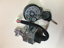 Little ghost fire four-wire electric door lock big round head]