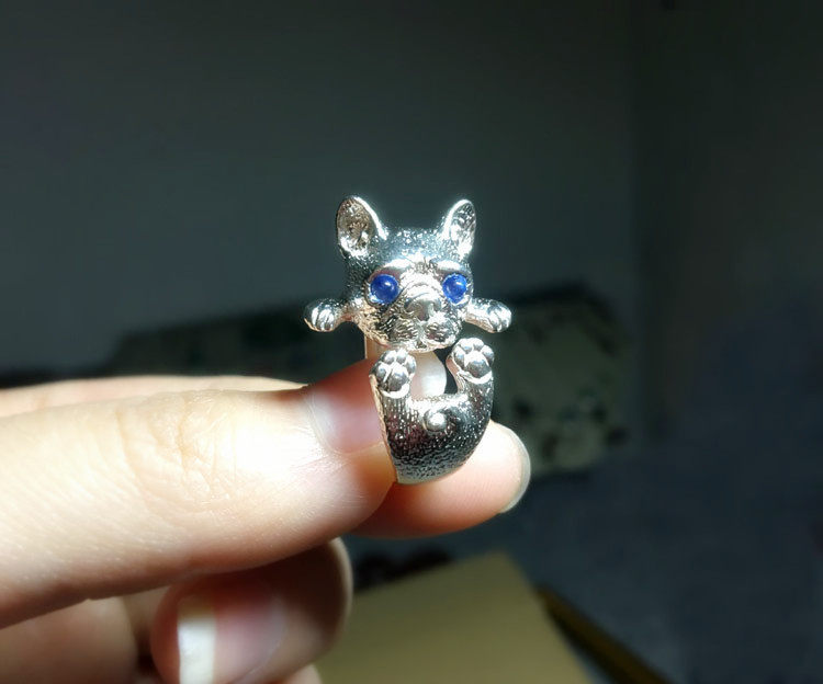 Bague mixte en Argenterie - Ref 3086587 Image 4