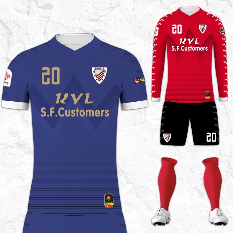 Aduris Football Set 20 custom male sleeve printed adult children's football clothes training suit short