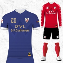 Number 20 Aduriz football sports suit custom male long sleeve printed adult childrens football clothes training clothes short