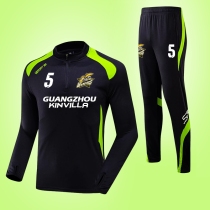 Football training suit Long sleeve suit Mens adult autumn and winter personality childrens jersey sports pants group purchase customization