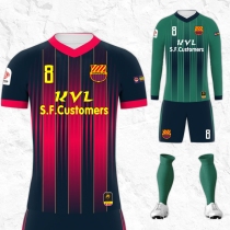 Number 8 Artur Football sports suit Custom male long sleeves printed adult childrens football clothes training wear short sleeves