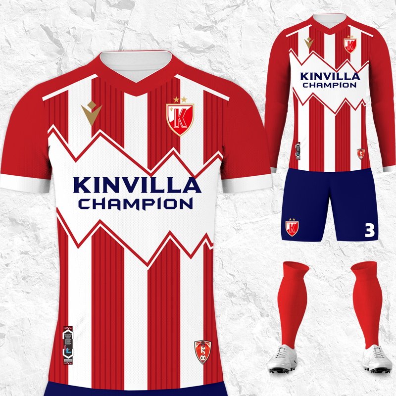 Lukovic Club 3 soccer suit for men's children's long sleeves football clothes custom football suit
