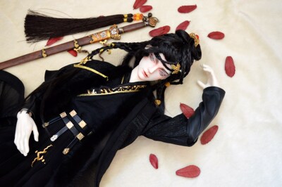 taobao agent [Jade Bird Mu Yun] BJD costume [Xia Ke Xing] Three -point uncle custom style ancient style baby clothes