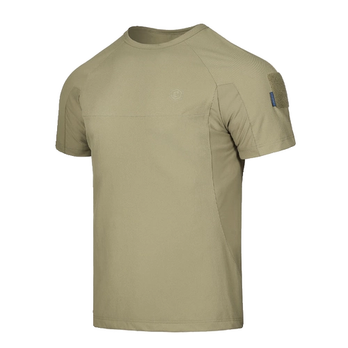 Летняя дорожная быстросохнущая приятная телу тактическая футболка с коротким рукавом, свободный крой