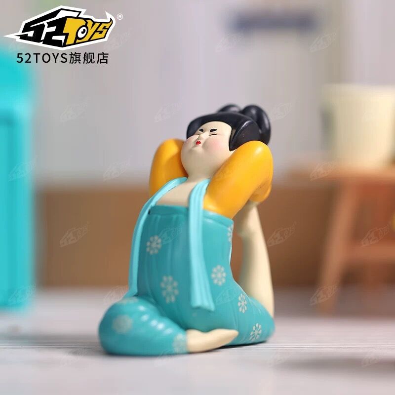 (52TOYS) Super Activation Series Ladies Daily-Yoga Blind Box Chinese Trend Play Model Ornament