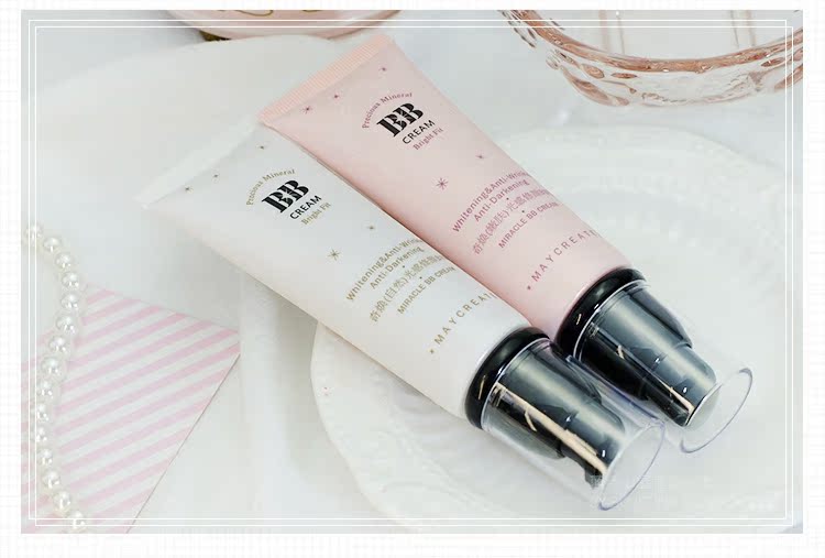 Qi Huan Cảm Giác Ánh Sáng BB Cream 50 gam Trang Điểm Khỏa Thân Che Khuyết Điểm Kiểm Soát Dầu Dưỡng Ẩm Tự Nhiên Cô Lập Nền Tảng