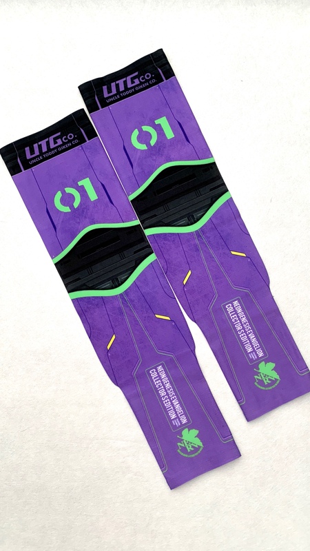 Eva Evangelion Unit-01 Unit-02 Color Ice Sleeves'Battle-Damaged Version'