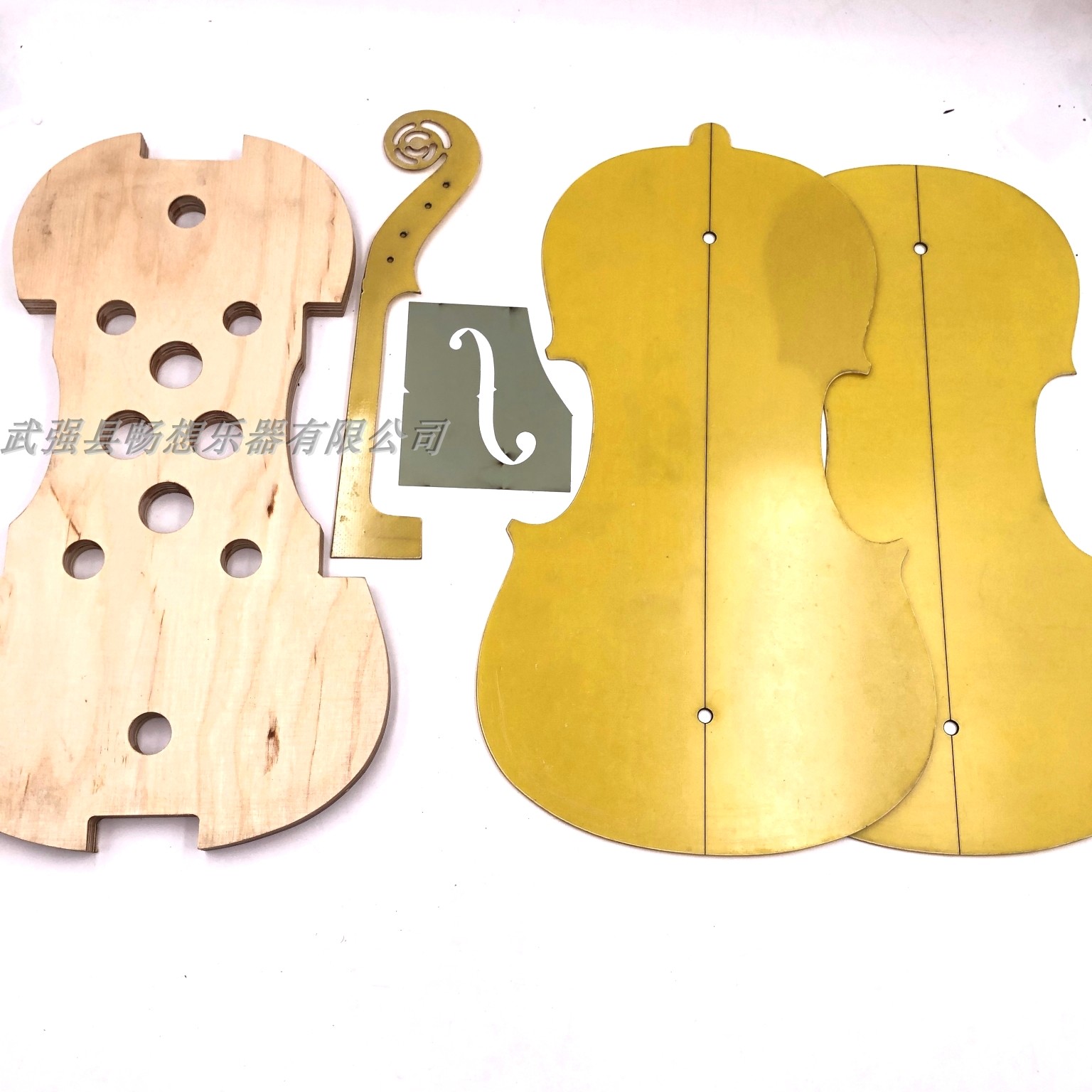 4 4 Violin moulds and boilerplate Violin Making Tools School Pie 1716 Violin Boilerplate