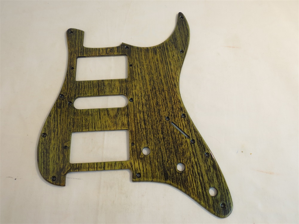 A piece of guitar solid wood protective plate HSH handmade solid solid wood natural hardwood