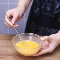 Mini-hitter mixing rod small stirrer egg pumped mini stainless steel kitchen versatile manual agitator