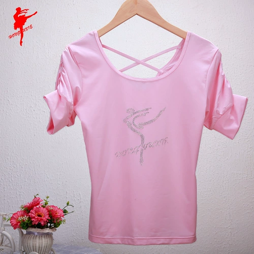 Красные танцевальные туфли, одежда для танцевальной практики, топы для кадриль, танцевальные костюмы, женские танцевальные костюмы 39110/37170