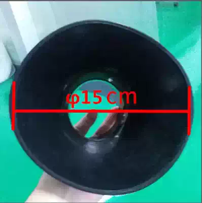 Factory direct Hengbo support-free smoking slub tube transparent silicone smoking horn cover round square smoking cover