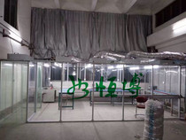 FFU tin pipe fittings thickened high temperature resistant tin strip pipe Air Supply Unit air purifier industrial consumables Hengbo