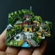 Suzhou Garden Специальная картина маслом