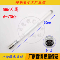 UWB antenna N head 6G-7G outdoor UWB positioning base station High gain 6dBi waterproof GRP antenna 30CM