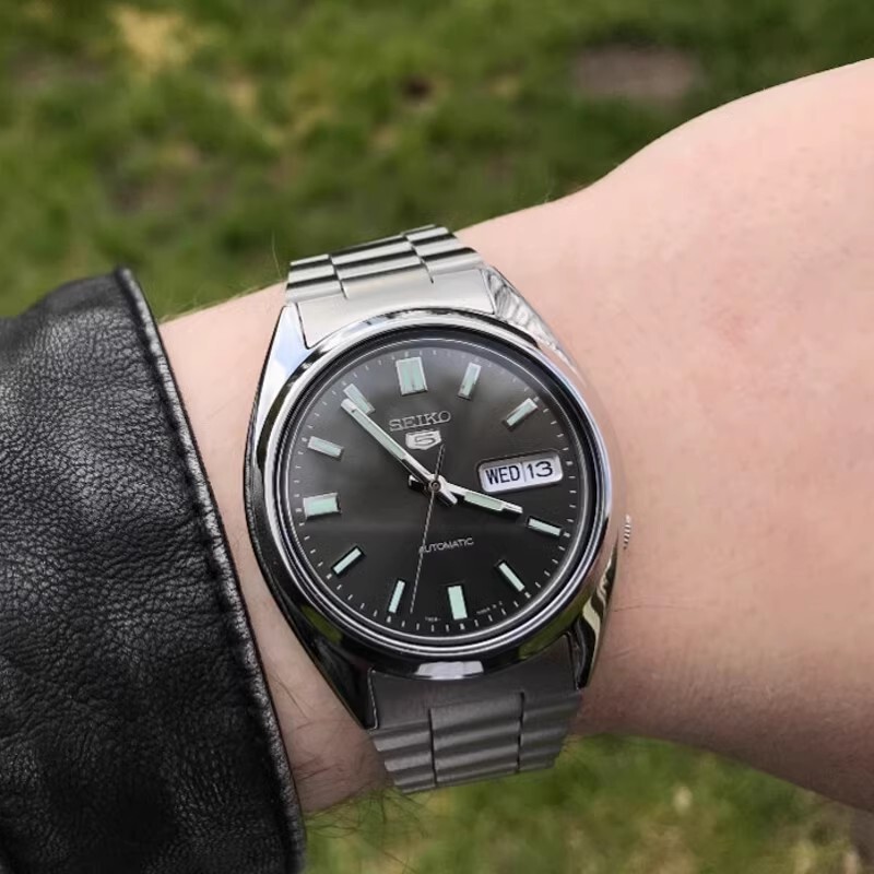 Seiko Watch Men's Shield No. 5 Automatic Mechanical Watch Steel Strap Luminous Waterproof Business Men's Watch Snxs79K1 J1 Seiko Watch Men's Shield No. 5 Automatic Mechanical Watch Steel Strap Luminous Waterproof Business Men's Watch Snxs79K1 J1