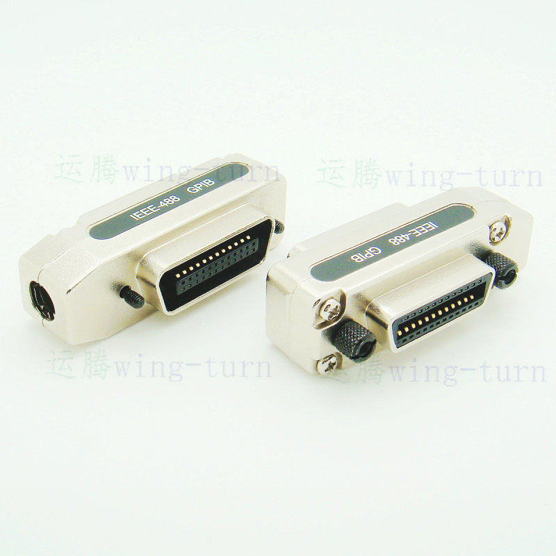 Yunteng IEEE488-AS industrial control connector GPIB cable plug GPIB accessory 24 male and female connectors